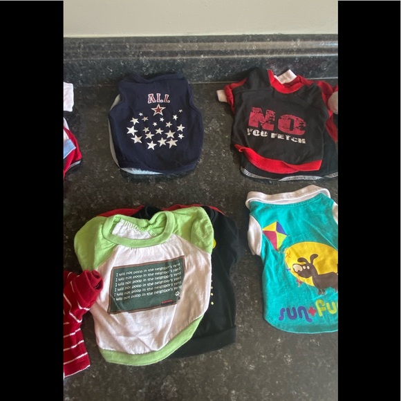 Dog Clothing Bundle Over 30 Pieces Extra Small - Picture 3 of 5